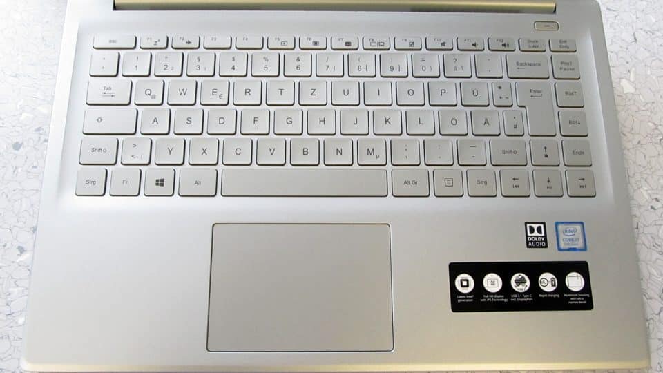 Medion AKOYA S6445 Tastatur_1