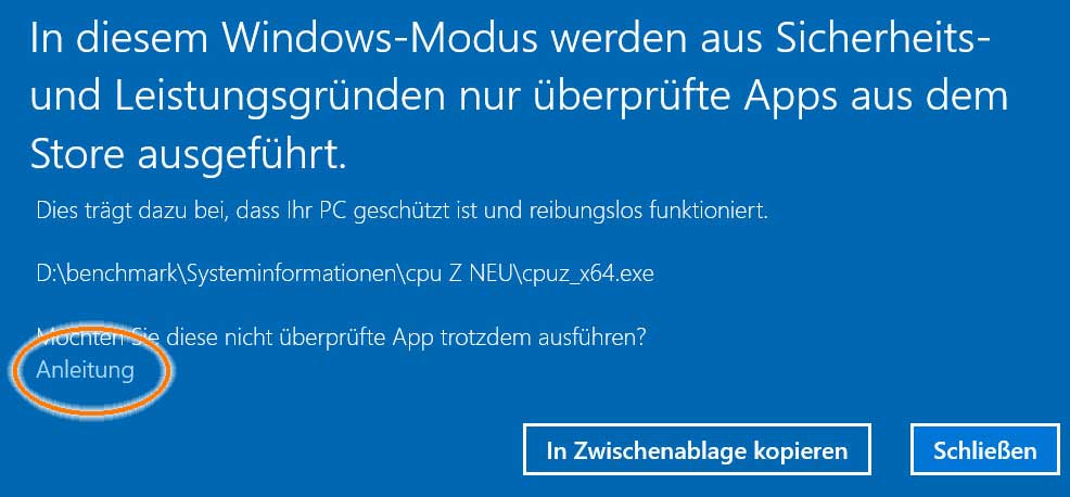 Win10S-Anleitung