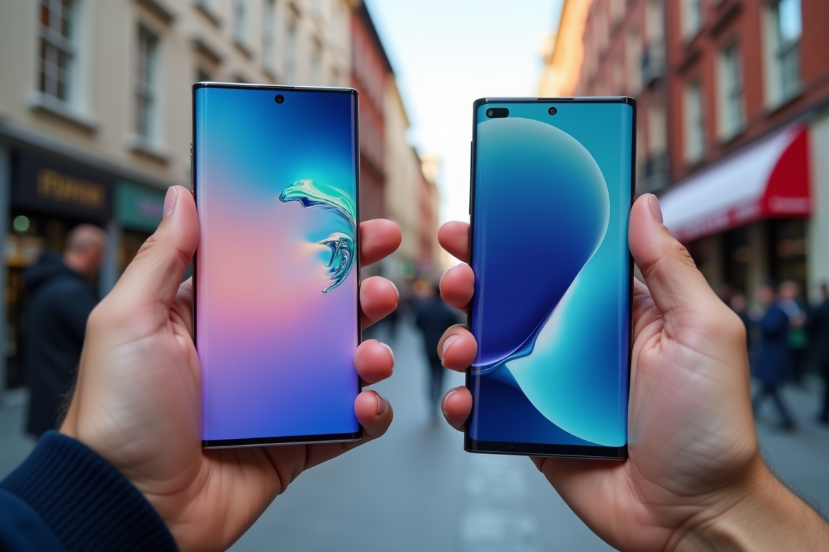 smartphone comparatif
